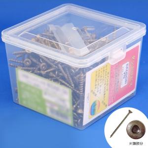 木ビス フレキ 4.2×30 (480本入り) ブロンズ 三角穴2番 WDMU30