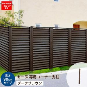 リーベ フェンス diy 簡単 アルミ 90×90cm 単品 外構 DIY （支柱別売