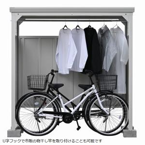 自転車収納庫 高さ183cm サイクルダシーレ...の詳細画像2