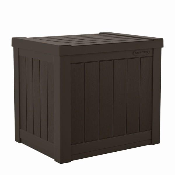 ガーデンベンチ 収納 22ガロンデッキボックス JAVA カラー：コーヒー (SS500J) SUN...
