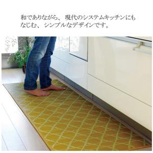 キッチンマット 60×270cm い草 和柄 ...の詳細画像4