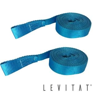 [オプション] LEVITAT エアリアルマット・ターコイズ専用 追加・交換用ストラップ 4.8m×2本セット Mt.SUMI｜1128