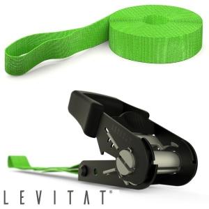 [オプション] LEVITAT ツリーハンモック エアリアルマット・グリーン専用 追加・交換用ラチェット+ストラップセット Mt.SUMI｜1128