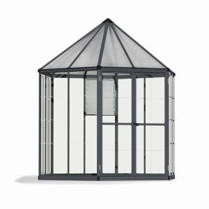 温室 パルラム社 オアシス グレー 幅245×...の詳細画像2