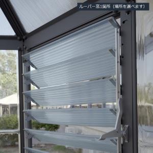 温室 パルラム社 オアシス グレー 幅245×...の詳細画像3