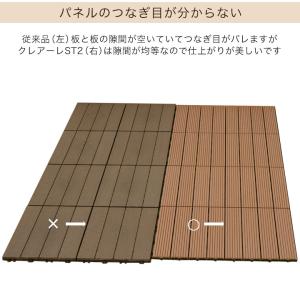 ウッドパネル 人工木 単品 ダークブラウン [...の詳細画像5