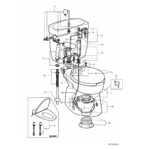 【INAX】イナックス　TWC-2A　ケーブル固定ブラケット　36-97 【LIXIL　リクシル】
