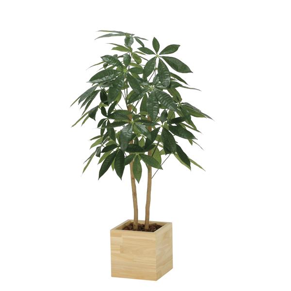 アートグリーン フェイクグリーン 人工観葉植物 光触媒 光の楽園 ウッドボックスパキラ１．０ 230...