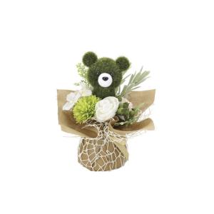 アートフラワー 造花 光触媒 光の楽園 プリティベアー 863R20