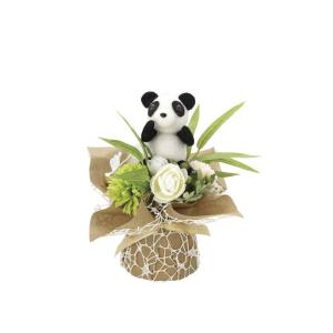 アートフラワー 造花 光触媒 光の楽園 プリティパンダ 881R20