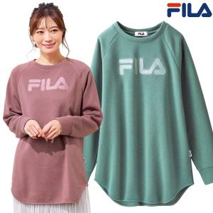 ＦＩＬＡ異素材使いハイネックチュニック FILA フィラ 異素材使いハイネックチュニック 見映えトップス 裏