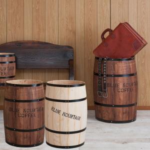 コナコーヒー木樽(茶) Mサイズ☆樽☆ハワイ 雑貨☆ハワイアン