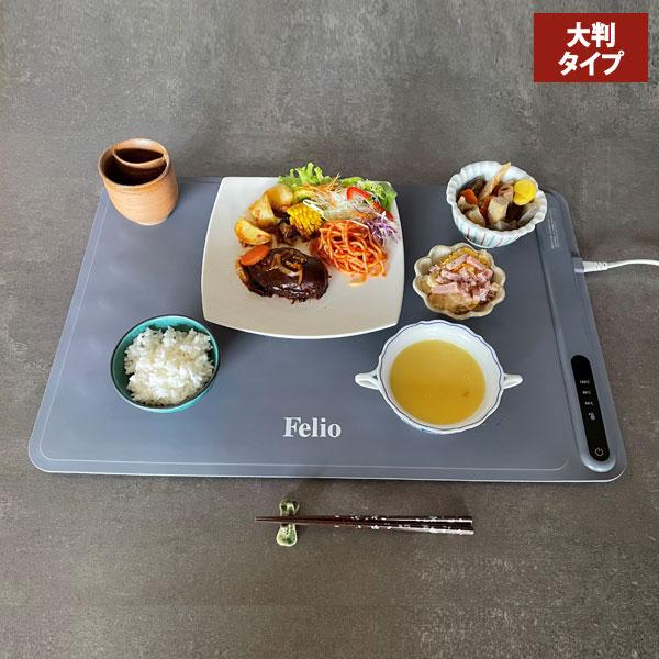 Felio フードウォーマー 大判タイプ 60度 80度 100度 常温保温 食品保温プレート 電気...