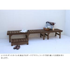 ユニット縁台ベンチ 幅87cm 奥行55cm ...の詳細画像3