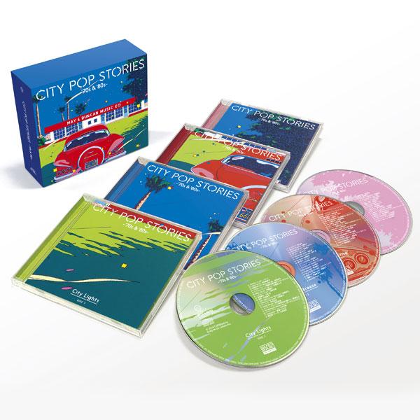 CITY POP STORIES -’70s ＆ ’80s- CD4枚組 全72曲 通販限定 シティ...