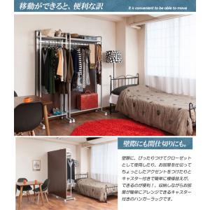 パーテーション ハンガーラックタイプ キャスタ...の詳細画像1