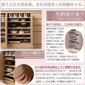 カウンター下収納 扉タイプ 幅60cm MAR...の詳細画像3