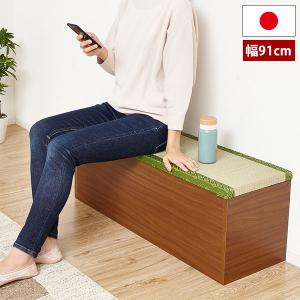 イケア IKEA - PERJOHAN -ペルヨハン- ベンチ 収納付き パイン材
