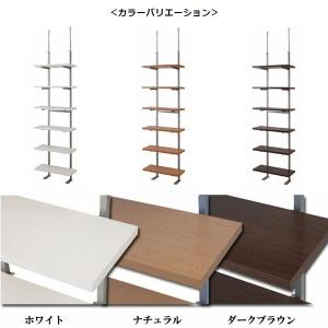 突っ張り 壁面収納ラック 幅60cm 6段タイ...の詳細画像2