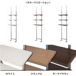 突っ張り 壁面収納ラック 幅60cm 3段タイ...の詳細画像2