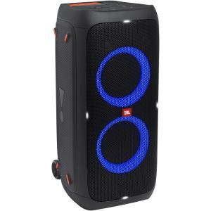 JBL PARTYBOX310 Bluetoothスピーカー ワイヤレス IPX4/マイク入力/ギター入力搭載/キャスター付き ブラック JBLPARTYBOX310JN