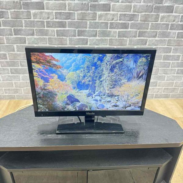 ユニテク ビソレ 19インチ テレビ LCU1902G 2014年製 リモコン欠品 中古