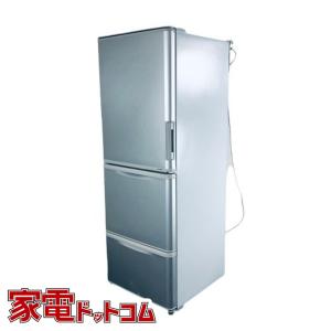 冷蔵庫 中古 シャープ SHARP SJ-W351C-S 2017年製 3ドア 350L シルバー ファン式 両方開き ファミリー 自社配送エリア内限定