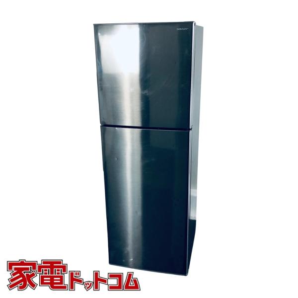 冷蔵庫 中古 シャープ SHARP SJ-D23D-S 2018年製 2ドア 225L シルバー フ...