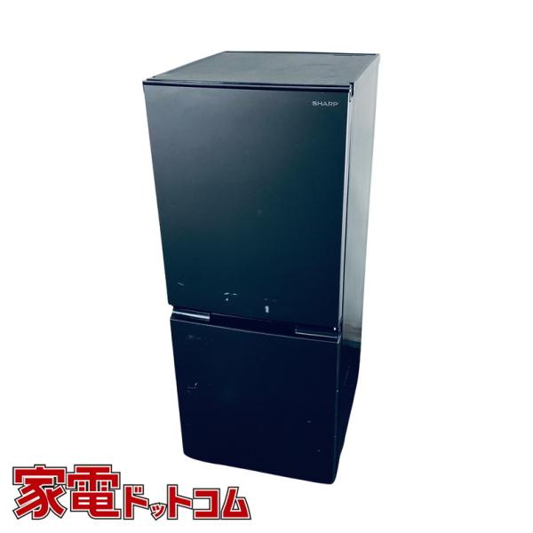 冷蔵庫 中古 シャープ SHARP SJ-D15J-H 2022年製 2ドア 152L グレー ファ...