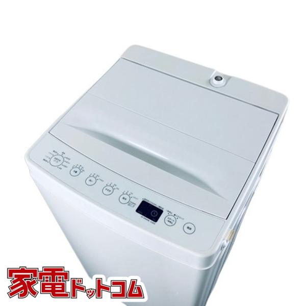 【中古】 TAGlabel 洗濯機 一人暮らし 2018年製 全自動洗濯機 4.5kg ホワイト 送...