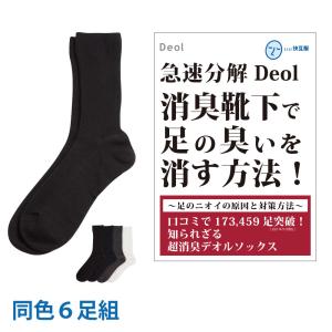 消臭靴下 足 足臭 消臭 防臭 ビジネス メンズ 靴下 ソッ...