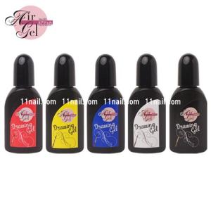 [エアジェルAirgel]ドローイングジェル（15ml）　各色/カラージェル｜11nail