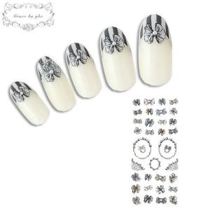 Grace By Yko 手描き風ネイルシール Grace Monoグレイスモノ リボン レース Axystravel Com