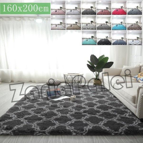 ラグ カーペット ラグマット 長方形 おしゃれ 洗える 厚手 丸洗い 防音 床暖房対応 ホットカーペ...