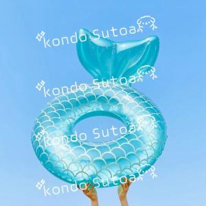 マーメイド 大人用 浮き輪 うきわ 人魚浮き輪...の詳細画像1