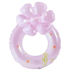 浮き輪 子供 大人用 サイズ 70 90 花 ...の詳細画像2