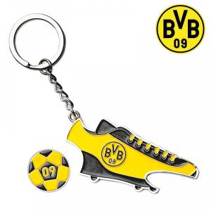 ドルトムント BVB キーリング ショッピングカートコインと栓抜き付き BVB18621100 ( グッズ キーホルダー )｜11store