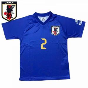 JFA KIRIN×サッカー日本代表 プレーヤーズTシャツ2023 O500A ( サッカー 代表 Ｔシャツ 日本代表ユニフォーム風 大人 子供 キッズ 青 ブルー キリン )｜イレブンストア