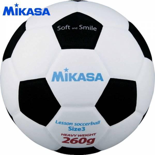 ミカサ スマイルサッカーボール3号 白/黒 SF326WBK