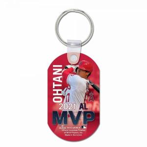 ロサンゼルス・エンゼルス 大谷翔平 2021 アメリカン・リーグMVP 受賞記念 公式メタルキーリング 45236321