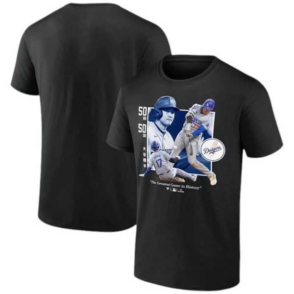 メジャーリーグ ドジャース 大谷翔平 50-50 Greatest Game Tシャツ ML24FW...