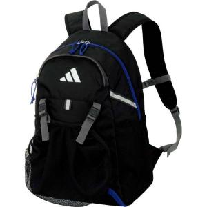 モルテン アディダス サッカー ボール用デイパック 24L (ブラック/ブルー) ADP43BKB