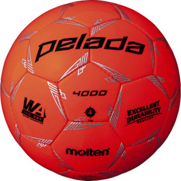 モルテン ペレーダ4000 蛍光オレンジ 4号 F4L4000O ( サッカー フットサル ボール ...