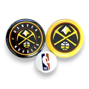NBA デンバー・ナゲッツ 缶バッジ 3個セッ...の詳細画像1