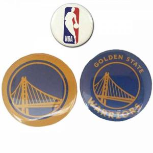NBA ゴールデンステート・ウォリアーズ 缶バ...の詳細画像1