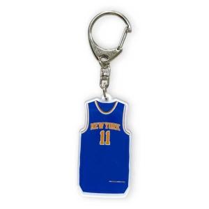 NBA ニューヨーク・ニックス ユニフォーム型 アクリルキーホルダー #11 ジェイレン・ブランソン NBA87895 ( NBAキーホルダー ニックス )