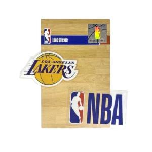 NBA ロサンゼルス・レイカーズ ロゴステッカー (2枚入り) NBA88143 ( バスケットボール バスケグッズ レイカーズ シール )