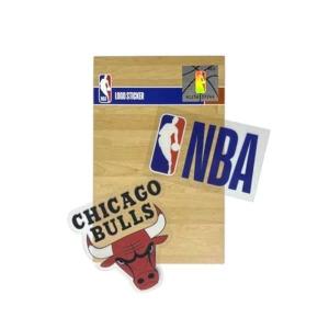 NBA シカゴ・ブルズ ロゴステッカー (2枚入り) NBA88144 ( バスケットボール バスケグッズ キーホルダー ブルズ シール )