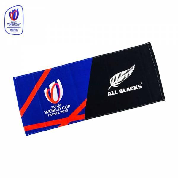 ラグビーワールドカップ2023 フランス RWC 2023×ALL BLACKS フェイスタオル R...