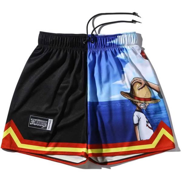スポルディング ジャージーショーツ ONE PIECE ルフィ&amp;シャンクス SMP25110P ( ...
